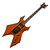 Used 1999 B.C. Rich NJ Series Warlock Neck-Thru Electric Guitar - Transparent Amber 40090-S000086533 View 2