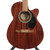 Used Fender FA-135CE Solid Top Acoustic Guitar Wood View 1