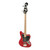 Used Squier JAGUAR BASS Bass Guitar Red 4-String 41130-S000013320 View 1
