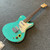 Used Danelectro MOD 7 Double Cut Electric Guitar Blue 7-String 40111-S000198589 View 3