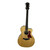 Used Taylor 214CE DLX Solid Top Acoustic Guitar Natural 41120-S000040387 View 3