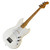 Used 2023 Squier Bronco Short Scale 4-String Electric Bass - Arctic White 40090-S000086560 View 2