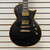 Used LTD EC-1000 DELUXE LP Type Electric Guitar Black 6-String 40087-S000245104 View 2