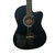 Used Johnson JG-100-C-BK Laminate Top Acoustic Guitar Black 40009-S000319787 View 2