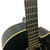 Used Johnson JG-100-C-BK Laminate Top Acoustic Guitar Black 40009-S000319787 View 4