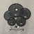 Used RTOM BLACK HOLE Mesh Practice Drum Head Set 41106-S000105647 View 1