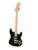 Used Squier FSR SONIC STRATOCASTER S Type Electric Guitar Black 6-String 41134-S000010733 View 1