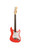 Used Squier FSR SONIC STRATOCASTER S Type Electric Guitar Red 6-String 41134-S000010738 View 1