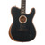 Used Fender Acoustasonic Player Telecaster Acoustic Guitar Black 41117-S000058265 View 1