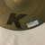 Used Zildjian K CUSTOM 14 DARK CRASH Crash Cymbal 14" 41128-S000117304 View 5