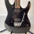 Used Ibanez GIO GRX207 S Type Electric Guitar Black 6-String 41110-S000074610 View 4