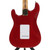 Used Fender DELUXE PLAYERS STRATOCASTER Super S Electric Guitar Red 6-String View 6