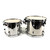 Used Pearl Export Series 4 piece Drum Shell Kit Silver/Gray 41119-S000040192 View 7