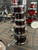 Used Ludwig ACCENT CS 5 PC + HDWR Drum Shells and Hardware Red 40012-S000320654 View 11