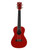 Used Kala KALA KA-CANDY SHOPPE UKE CONCERT RED 41115-S000120394 View 2