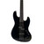 Used 2017 Fender Aerodyne Jazz Bass 4-String Electric Bass w/ EMG Pickups - Black (MIJ) 40090-S000086665 View 1