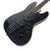 Used 2017 Fender Aerodyne Jazz Bass 4-String Electric Bass w/ EMG Pickups - Black (MIJ) 40090-S000086665 View 3