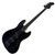 Used 2017 Fender Aerodyne Jazz Bass 4-String Electric Bass w/ EMG Pickups - Black (MIJ) 40090-S000086665 View 2