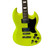 Used LEO JAYMZE DOUBLE CUT STANDARD Pointy Electric Guitar Yellow 6-String 40009-S000319957 View 2