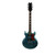 Used Ibanez AX120 Double Cut Electric Guitar Blue 6-String 41120-S000040483 View 3