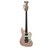 Used Squier PARANORMAL RASCAL Bass Guitar Pink 4-String 41120-S000040485 View 2