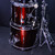 Used ROGUE 5PC W/ALL Drum Shells and Hardware Red 41140-S000143713 View 2