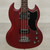 Used Gibson SG Bass 120th Anniversary Bass Guitar Red 40015-S000346171 View 1