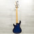 Used G&l Fullerton Deluxe Kiloton 5 Bass Guitar Blue 40015-S000346222 View 6