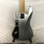 Used Jackson DAVID ELLEFSON CBX V QS Modern Metal Bass Guitar Silver/Gray 5-String 41128-S000117483 View 6