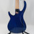 Used Peavey MILESTONE BXP Vintage J Type Bass Guitar Blue 4-String 40081-S000115663 View 4