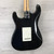 Used Squier STRAT BLACK -TREMARM- S Type Electric Guitar Black 6-String 41124-S000215947 View 6