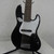 Used Squier 6 string Jazz Bass J Type Bass Guitar Black 6-String 40042-S000280866 View 1