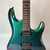 Used Sterling by Ernie Ball JP60 Double Cut Electric Guitar Green 6-String 41110-S000074686 View 3