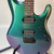Used Sterling by Ernie Ball JP60 Double Cut Electric Guitar Green 6-String 41110-S000074686 View 4