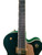 Used Gretsch SYNCROMATIC NASHVILLE Semi-Hollow Electric Guitar Green 6-String 41136-S000159345 View 7