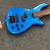 Used Rogue ROGUE SERIES III FRETLESS Bass Guitar Blue 4-String 40111-S000198866 View 3