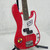 Used Squier MINI P BASS P Type Bass Guitar Red 4-String 40042-S000281008 View 4