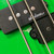 Used Jackson JS1M CONCERT J Type Bass Guitar Green 4-String 40111-S000198886 View 2