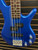Used Ibanez GSRM20 Modern Metal Bass Guitar Blue 4-String 41116-S000055285 View 3