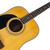 Used Jay Turser JTA-67LH Left-Handed Dreadnought Acoustic Guitar Natural 40090-S000086736 View 8
