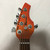 Used Musicman BONGO 5 STRING FRETLESS Bass Guitar Orange 5-String 41128-S000108055 View 3