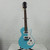 Used Epiphone LES PAUL LP Type Electric Guitar Blue 6-String 40042-S000281083 View 2