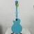 Used Epiphone LES PAUL LP Type Electric Guitar Blue 6-String 40042-S000281083 View 7