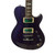 Used Reverend ROUNDHOUSE PURPLE  W/HARD CASE LP Type Electric Guitar Purple 6-String 40009-S000320272 View 3