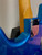 Used HSS FLOYD STYLE PARTSCASTER S Type Electric Guitar Blue 6-String 41129-S000023017 View 9
