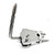 Used Gibraltar SC-SLLRM Large L-Rod Mount Drum Hardware View 1