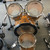 Used Tama Starclassic 4 Piece 2004 10 12 14 22 Drum Shell Kit Amber 40051-S000121286 View 7