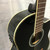 Used Ortega RCE145BK Solid Top Acoustic Guitar Black 41125-S000043770 View 5