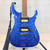 Used LTD LTD MH-1000 DELUXE Super S Electric Guitar Blue 6-String 41108-S000067833 View 2