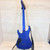 Used LTD LTD MH-1000 DELUXE Super S Electric Guitar Blue 6-String 41108-S000067833 View 18